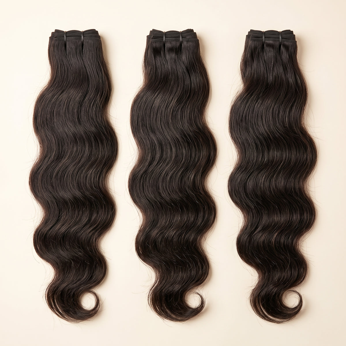 Raw Indian Natural Wavy (3 Bundles)