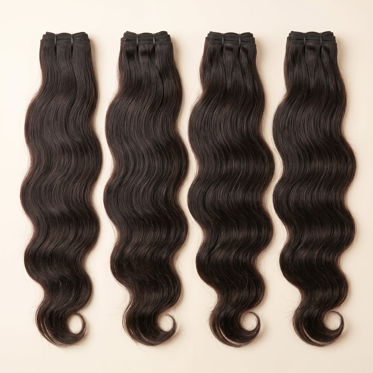 Raw Indian Natural Wavy (3 Bundles)
